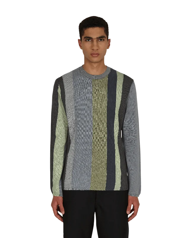 Men's Sweaters with Embroidered DesignsKnit Sweater Black