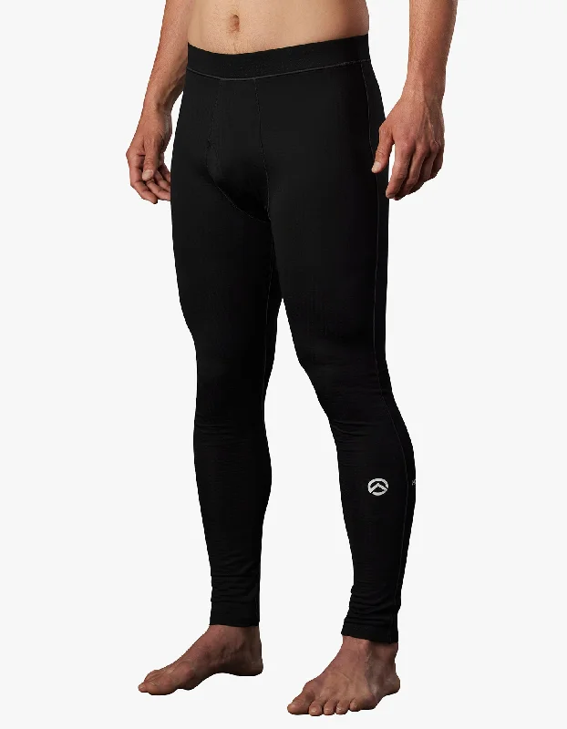 Men's Pants with Patch PocketsMens Summit Pro 120 Tights - Black/Black