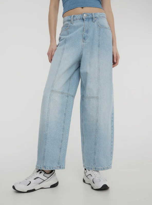 Cool Distressed Men's JeansWoman Long pants jeans