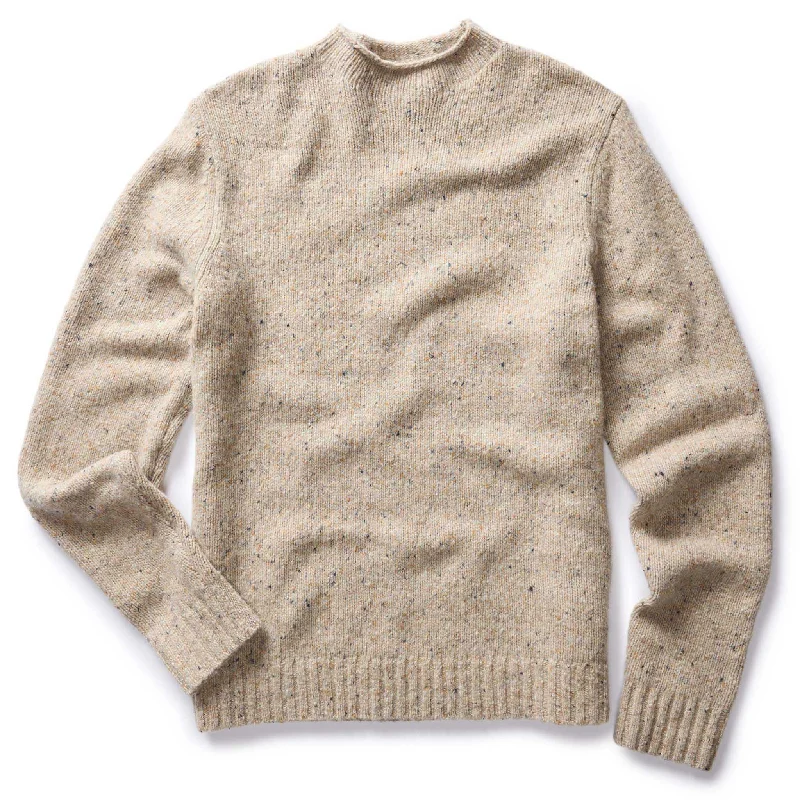 Men's Sweaters for Mild WeatherThe Seafarer Sweater in Natural Donegal