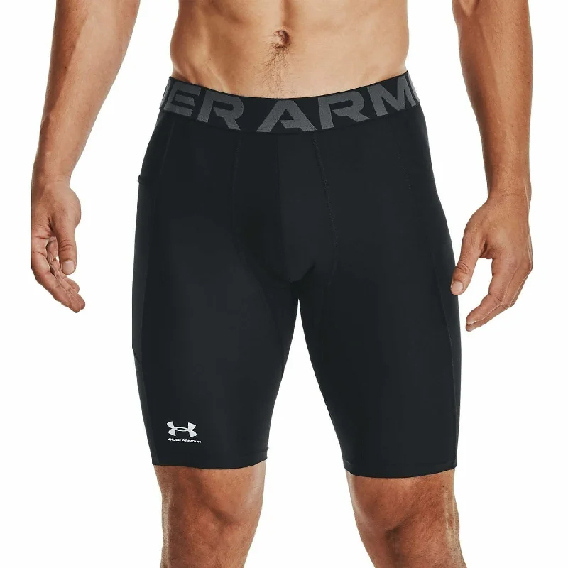 Men's Pants with Turn-Up CuffsUnder Armour HeatGear Pocket Long Mens Short Compression Tights - Black Men's Pants with Turn-Up CuffsUnder Armour HeatGear Pocket Long Mens Short Compression Tights - Black