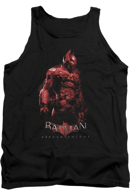 Striped Men's TopsBatman Arkham Knight Knight Adult Tank Top