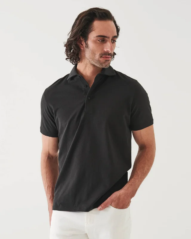 Men's Shirts with Elastic WaistbandsIconic Short Sleeve Polo