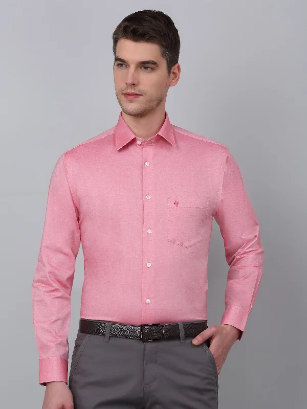 Men's Pants with Cargo PocketsMen's Red Formal Plain Full Sleeve Shirt