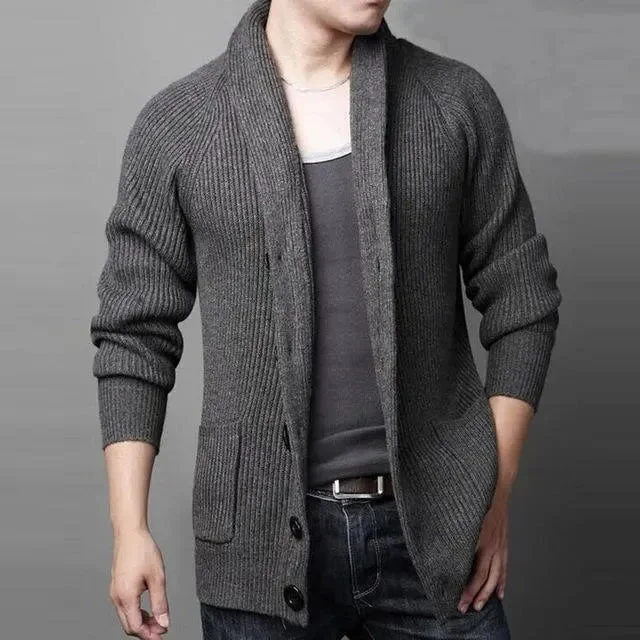 Chic Men's Cashmere SweatersKeep Me Warm Men Cardigan