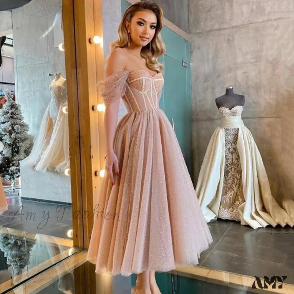 women's halter dressesAmy Fashion - Off Shoulder Evening Gowns Dress