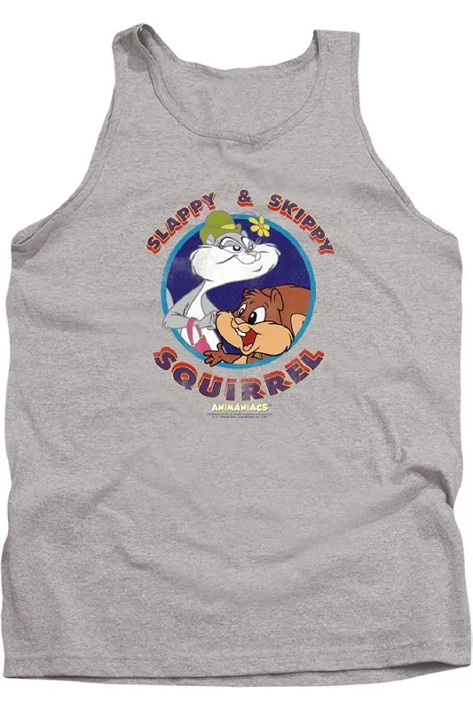 Men's Shirts for HuntingAnimaniacs Slappy And Skippy Squirrel Adult Tank Top