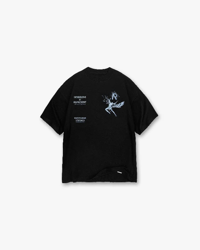 Men's Tailored Shirts for a Professional AppearanceIcarus T-Shirt - Jet Black Blue