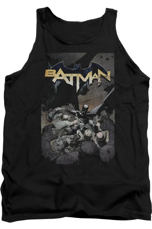 Men's Shirts with Abstract DesignsBatman One Adult Tank Top