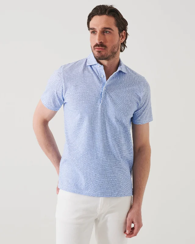 Men's Shirts with Abstract DesignsPima Stretch Printed Polo