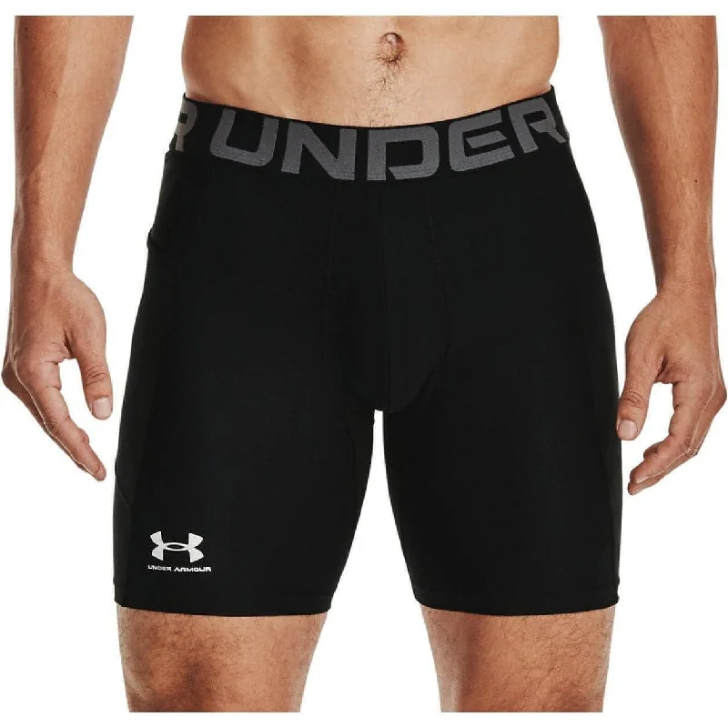 Men's Pants with Flat-Front DesignsUnder Armour HeatGear Mens Short Compression Tights - Black Men's Pants with Flat-Front DesignsUnder Armour HeatGear Mens Short Compression Tights - Black