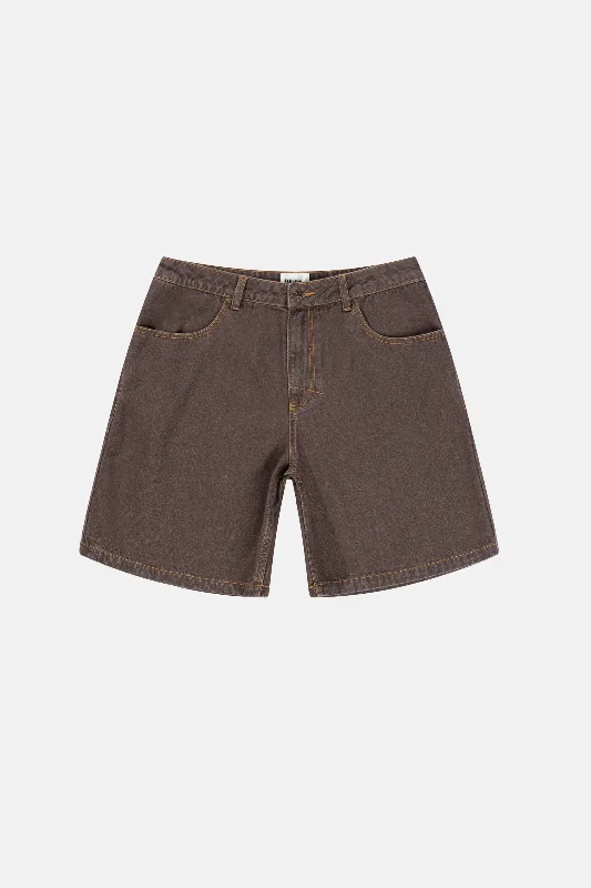 Classic Men's JeansChile Denim Short Brown