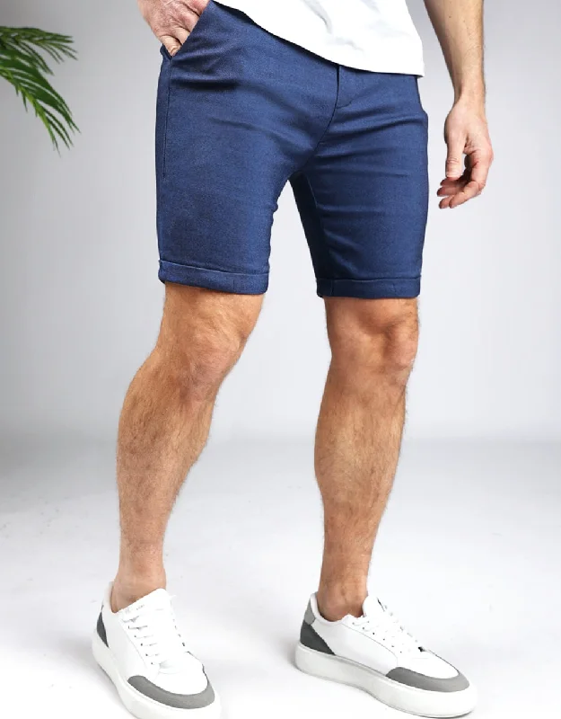 Men's Pants with Patch PocketsShort