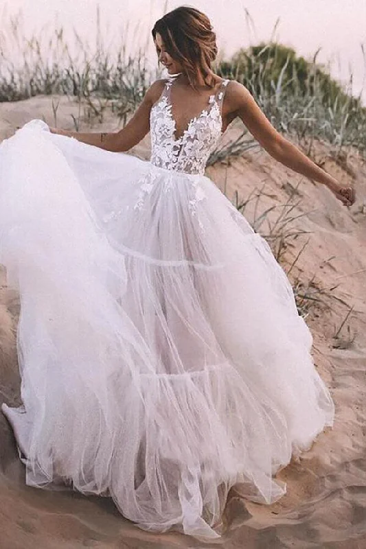 women's retro dressesRoycebridal Layered Tulle Unlined Lace Wedding Ball Gown with Deep V-neck Wedding Dresses,MW371 women's retro dressesRoycebridal Layered Tulle Unlined Lace Wedding Ball Gown with Deep V-neck Wedding Dresses,MW371