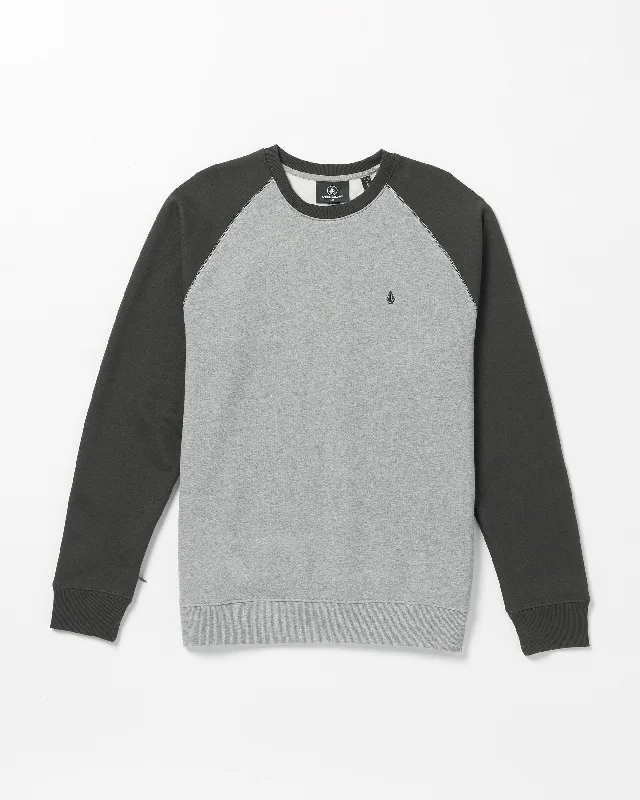 Fashion-Forward Men's JeansHomak Crew Sweatshirt - Stealth