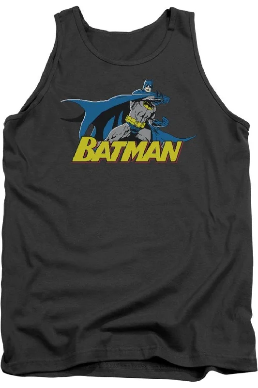 Men's Shirts for HuntingBatman 8 Bit Cape Adult Tank Top