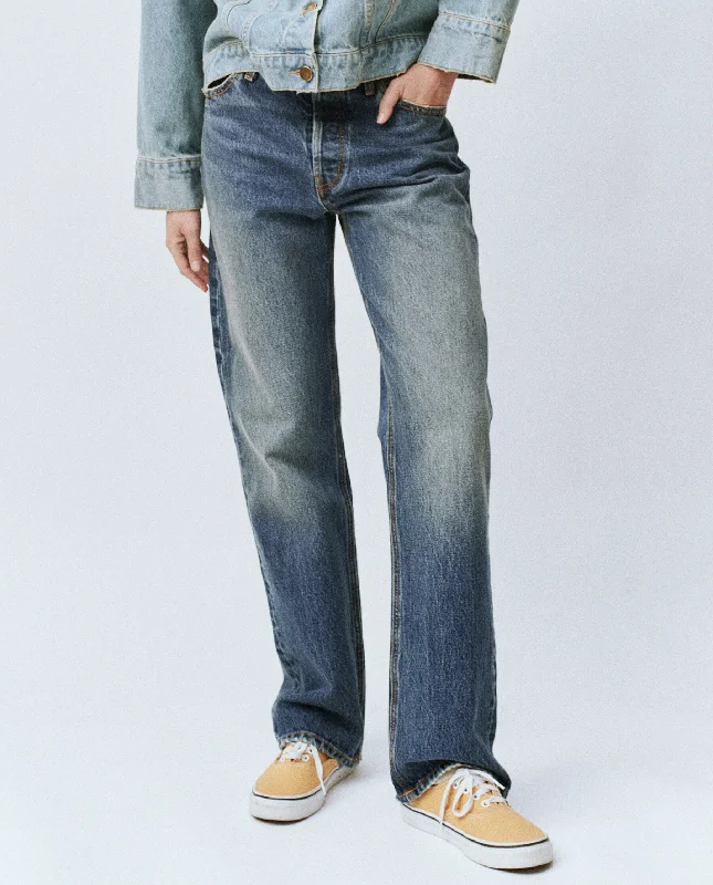 Yoked Back Men's JeansThe Wayne Jean (30” inseam). -- Montana Wash