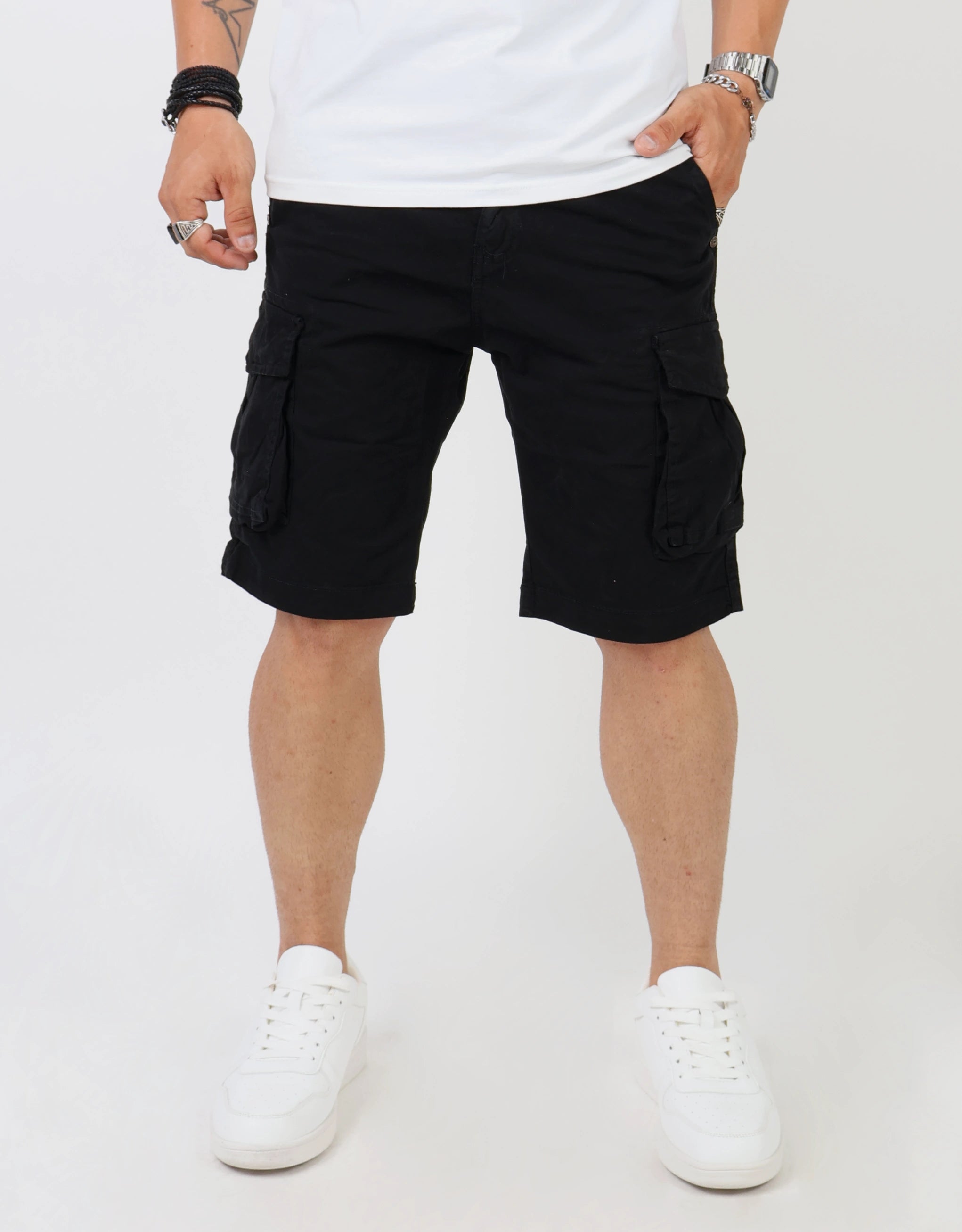 Men's Drawstring Pants for AdjustabilityCargo Short