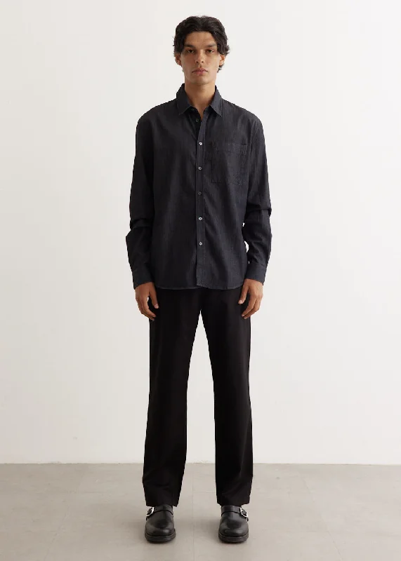 Men's Dress Pants for Special OccasionsLight Denim Shirt