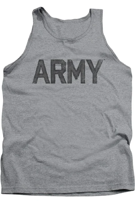 Men's Shirts with Pleated HemlinesU.S. ARMY Star Adult Tank