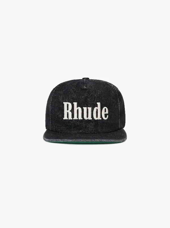 Flexible Stretch Men's JeansDENIM LOGO HAT