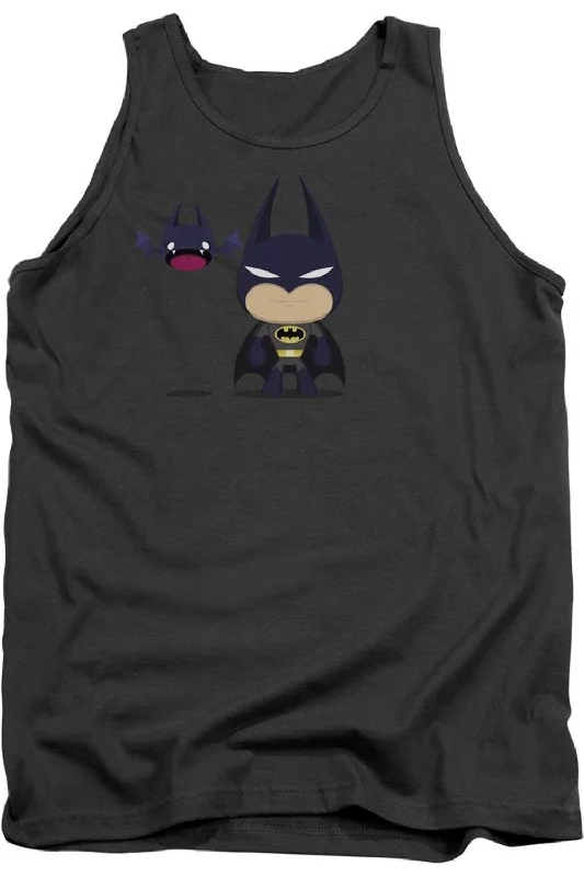 Men's Shirts with Convertible CollarsBatman Cute Batman Adult Tank Top