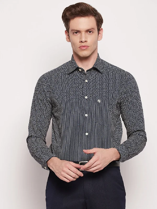 Men's Running Pants for ExerciseMen's Navy Blue Formal Geometric Print Full Sleeve Shirt Men's Running Pants for ExerciseMen's Navy Blue Formal Geometric Print Full Sleeve Shirt