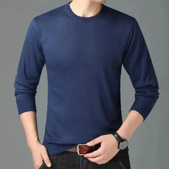 Men's Sweaters with ButtonsCasual Crewneck Men Sweaters