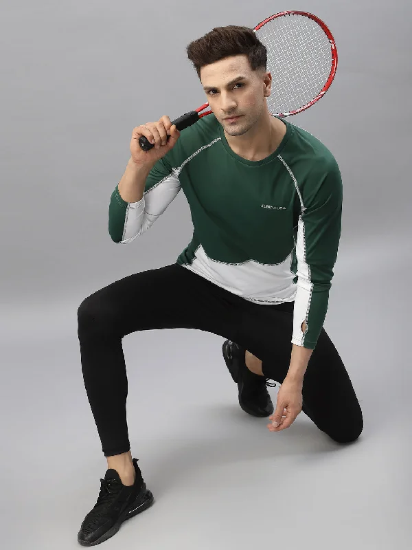 Men's Flowy Shirts for a Relaxed LookJUMP USA Outdoor Men Rapid-Dry Solid T-Shirts