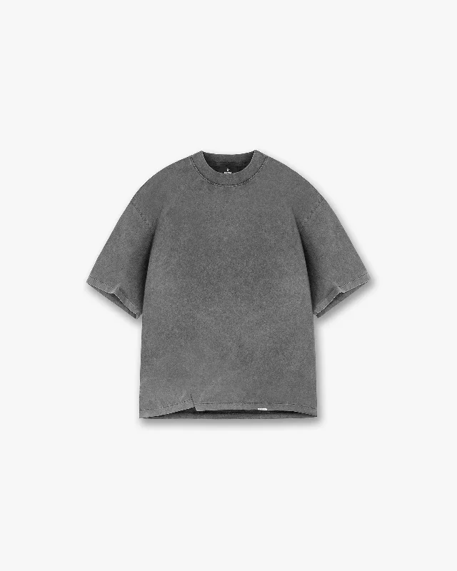 Men's Shirts with French CuffsInitial Boxy T-Shirt - Vintage Grey