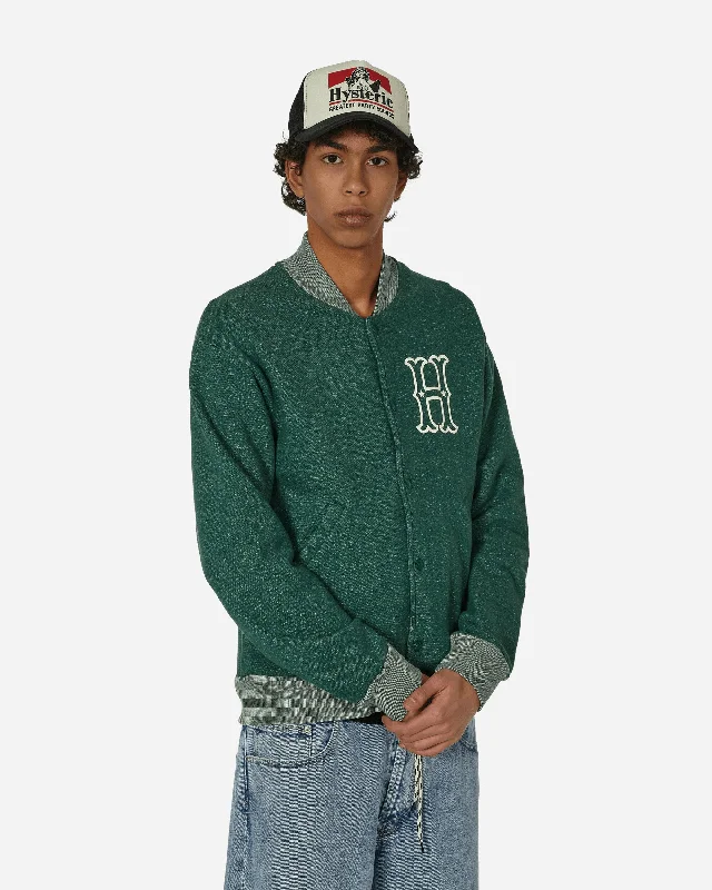 Men's Sweaters for Casual OccasionsH Woman Cardigan Green