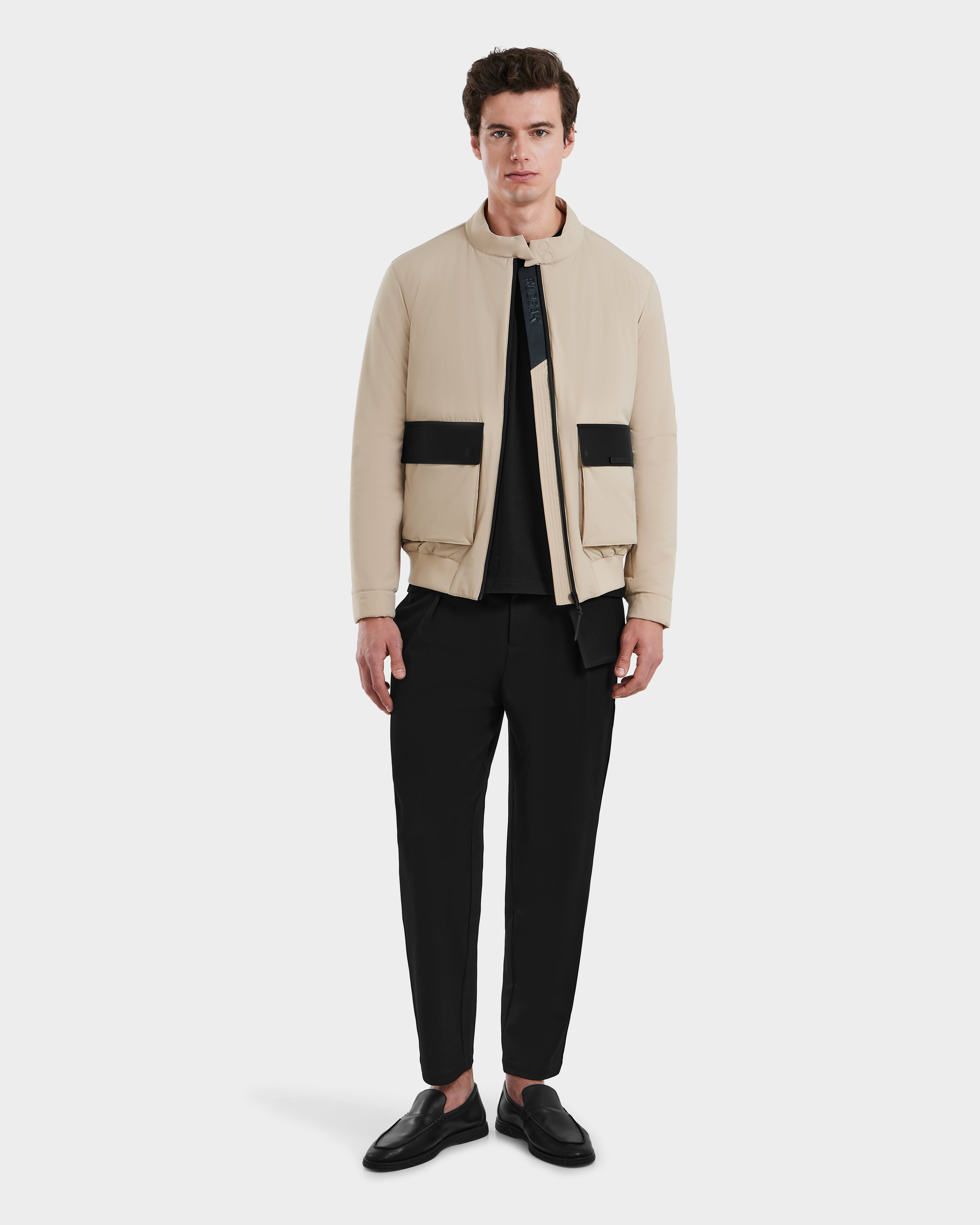 Men's Coats for RunningPETER - 6125001 Almond