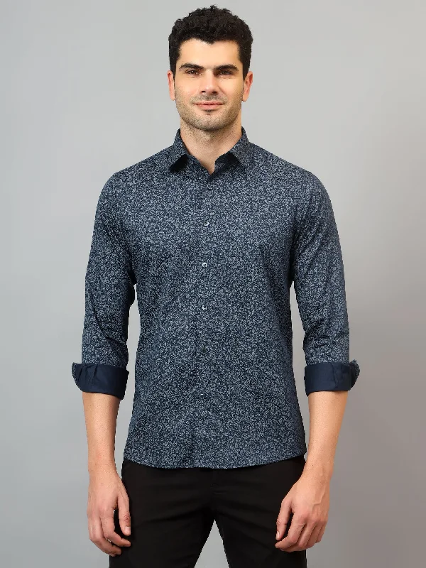 Men's Pants with Stretchable Fabric for FlexibilityMen's Navy Blue Party Paisley Print Full Sleeve Shirt Men's Pants with Stretchable Fabric for FlexibilityMen's Navy Blue Party Paisley Print Full Sleeve Shirt