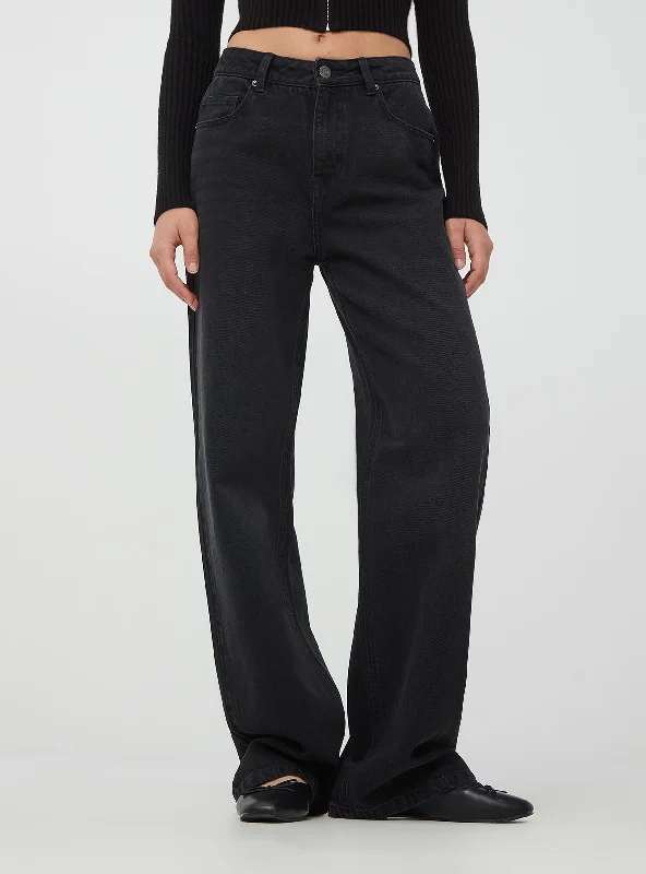 Black denim
