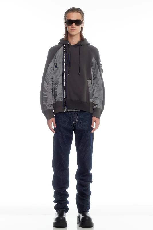 Light Wash Men's JeansSacai Sponge Sweat Blouson