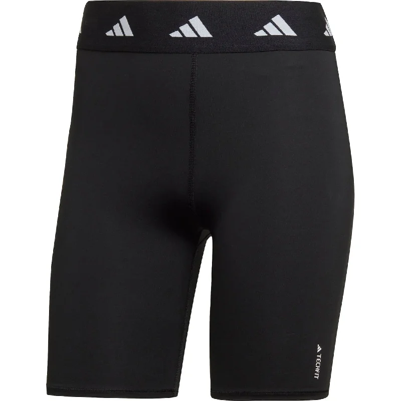 Men's Pants with Stretchable Fabric for Flexibilityadidas Tech Fit Womens Training Bike Short Tights - Black Men's Pants with Stretchable Fabric for Flexibilityadidas Tech Fit Womens Training Bike Short Tights - Black