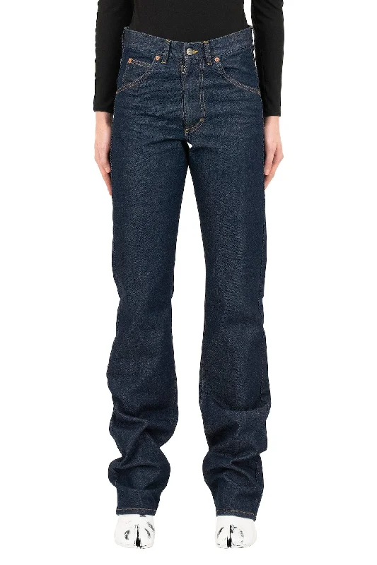 Hipster Skinny Men's JeansMaison Margiela 5 Pocket Indigo Denim