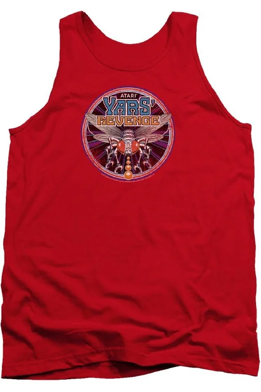 Men's Shirts with Belt LoopsAtari Yars Revenge Patch Adult Tank