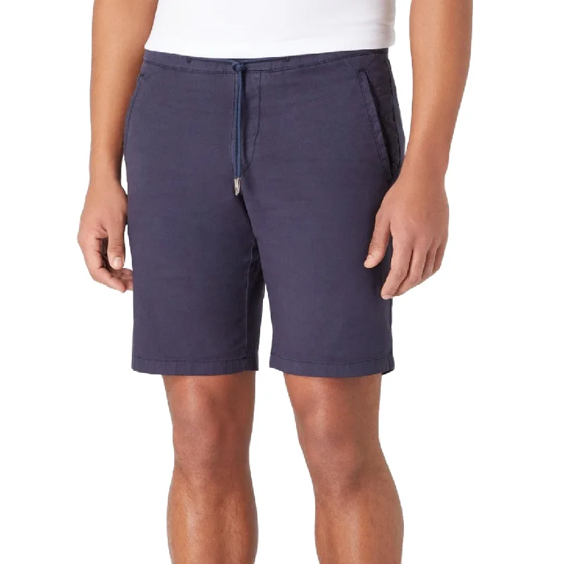 Men's Patterned Pants with PlaidsID24435-Remus Navy Shorts