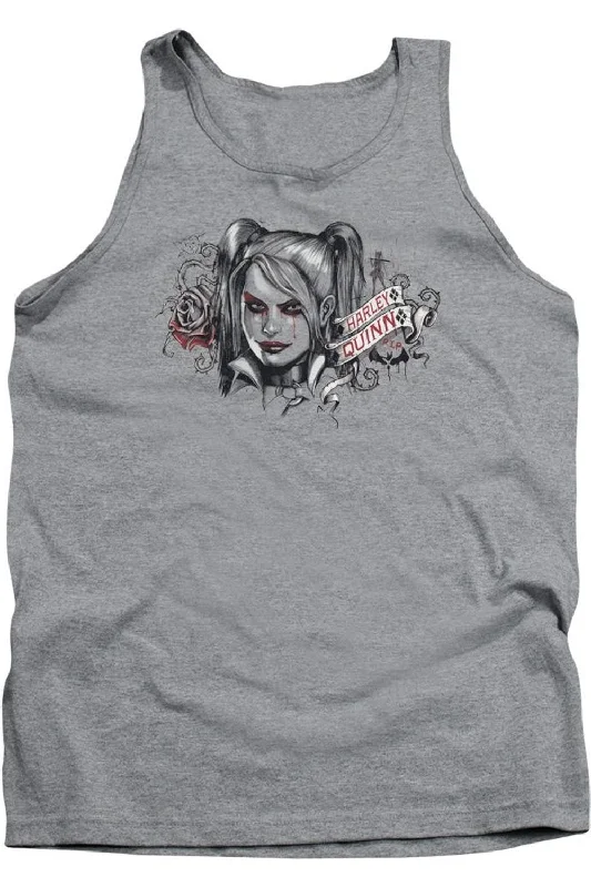 Men's Shirts with Custom MonogramsBatman Arkham Knight Hq Sketch Adult Tank Top