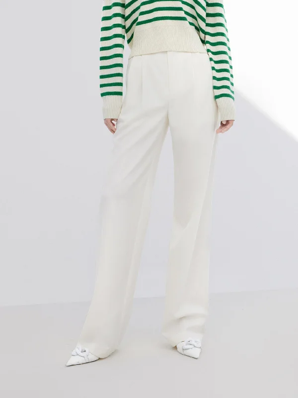 Men's Skinny Jeans with Stretch FabricTailored Straight Suit Pants