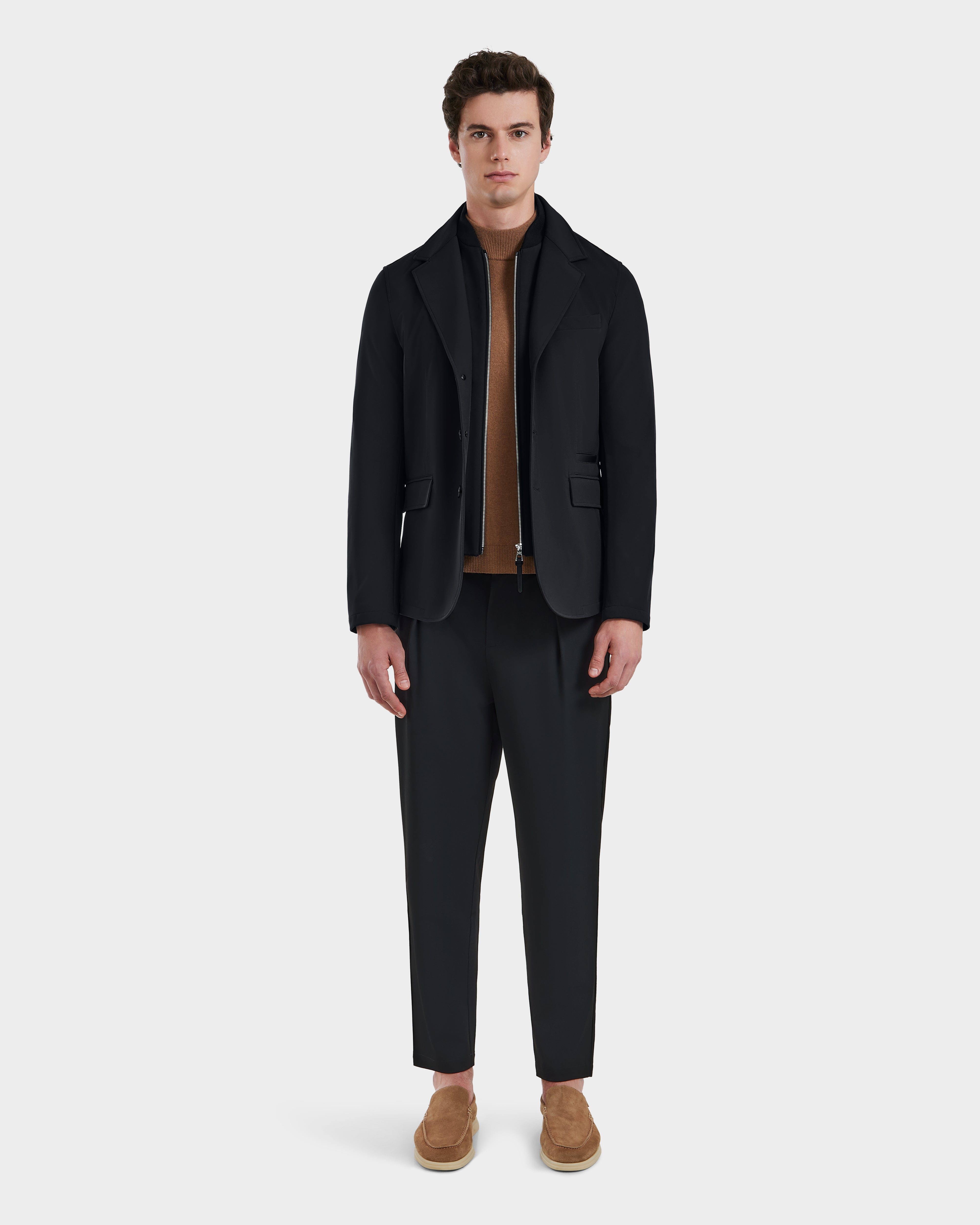 Men's Coats for City WearKEITH - 6125045 Black