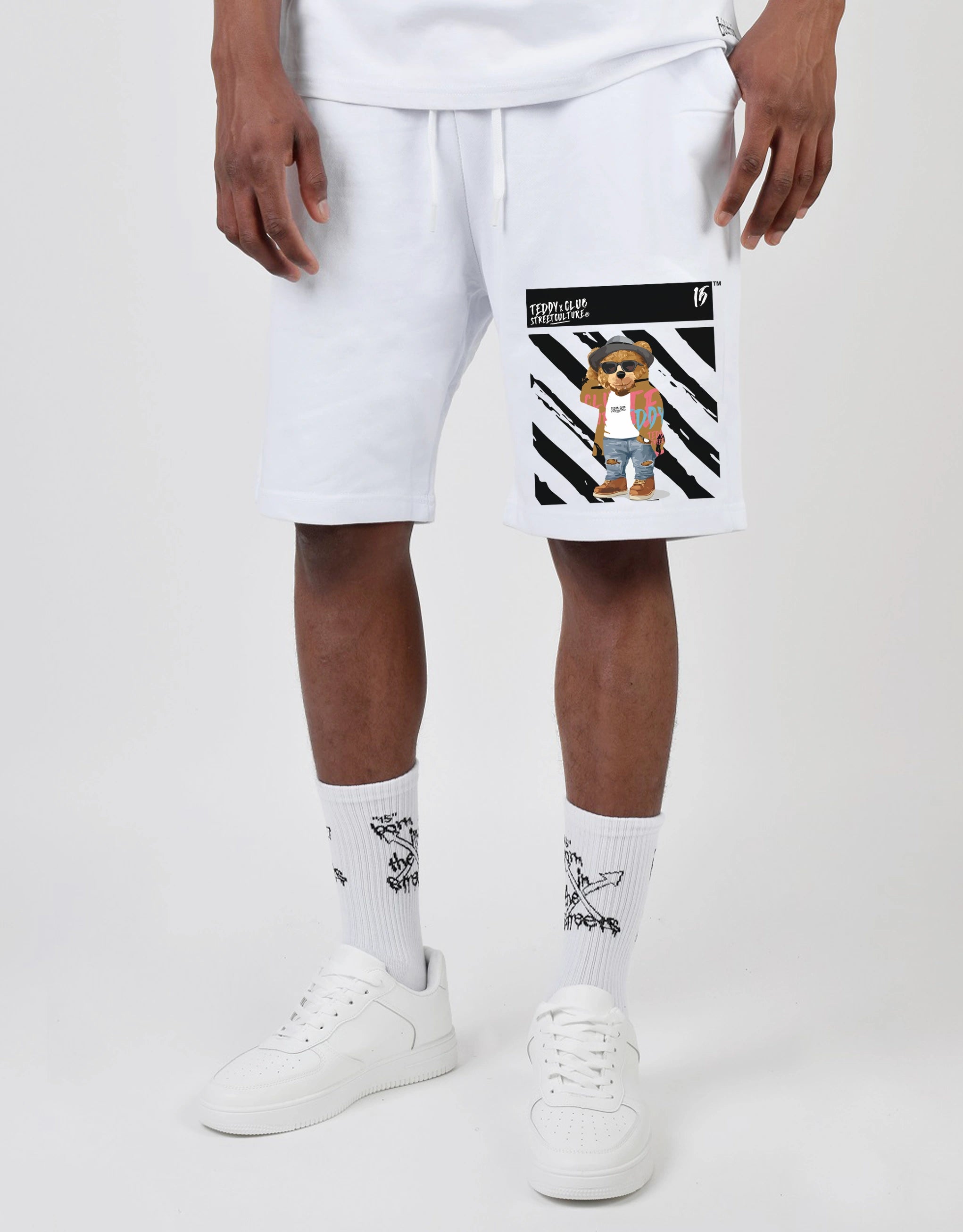 Men's Pants with Belt LoopsGraphic Short