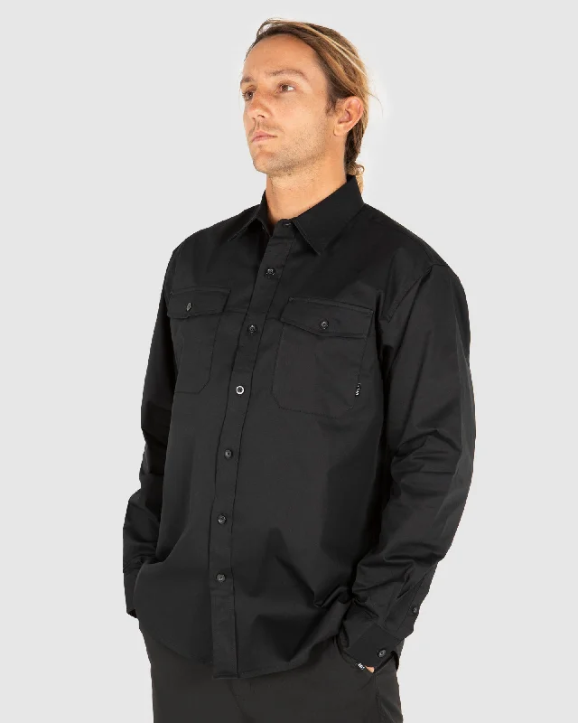 Men's Pants with Welt PocketsUNIT Task Long Sleeve Work Shirt