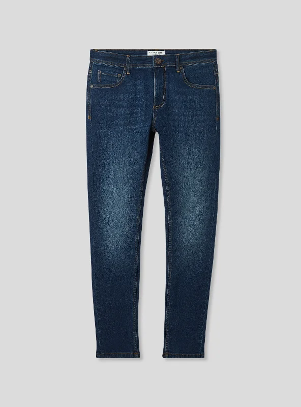 Dark denim blue