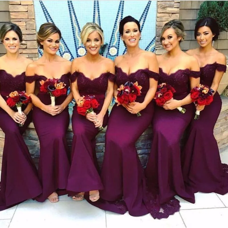 Designer DressSiaoryne Bridesmaid Dress Mermaid Long Sexy Fishtail Made of Honour Dress Wedding Guests Dresses LP1007 Designer DressSiaoryne Bridesmaid Dress Mermaid Long Sexy Fishtail Made of Honour Dress Wedding Guests Dresses LP1007