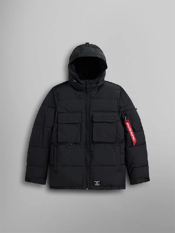 High-Quality Men's Duffle CoatsHOODED PUFFER JACKET