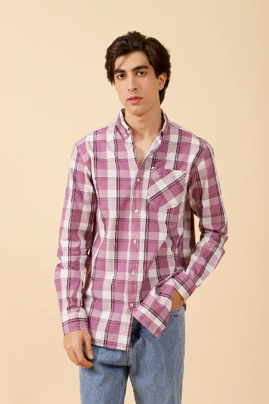 Men's Pants with UV ProtectionBUTTON DOWN CHECK SHIRT