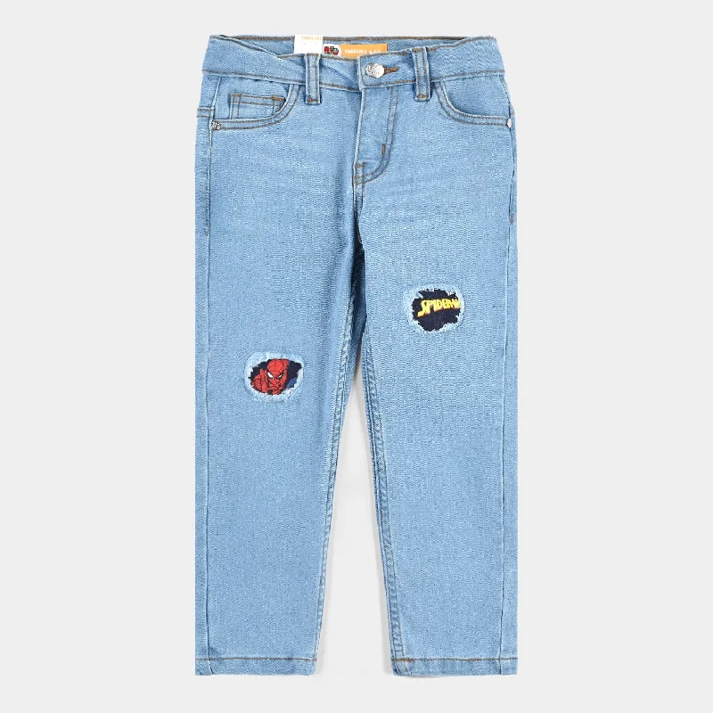 Dark Indigo Men's JeansBoys Denim Stretch Pant Character -Ice Blue