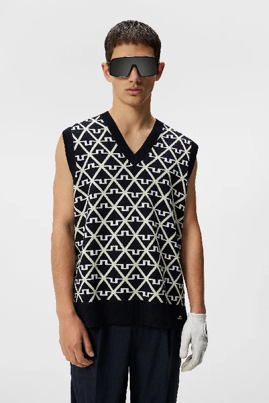 Men's Sweaters with Ribbed HemsElian Knitted Vest